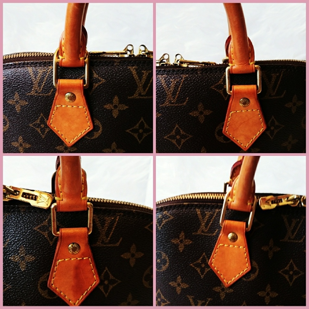 🎉authentic Louis Vuitton Alma with key n 4 twilly - Picture 4 of 7